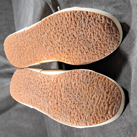 Superga Mono Tan Faux Suede Faux Fur Lined High Top Lace Up Sneakers VG US 5 - Picture 11 of 16